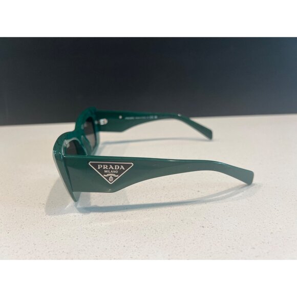Prada Women's Fashion 50mm Green Marble Sunglasses - Picture 6 of 13